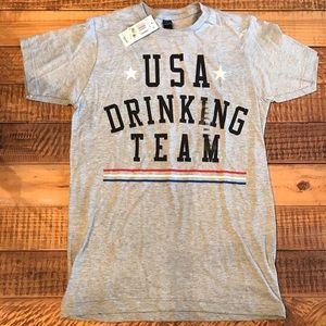 NWT Bundle of 10 “USA Drinking Team” T-shirts